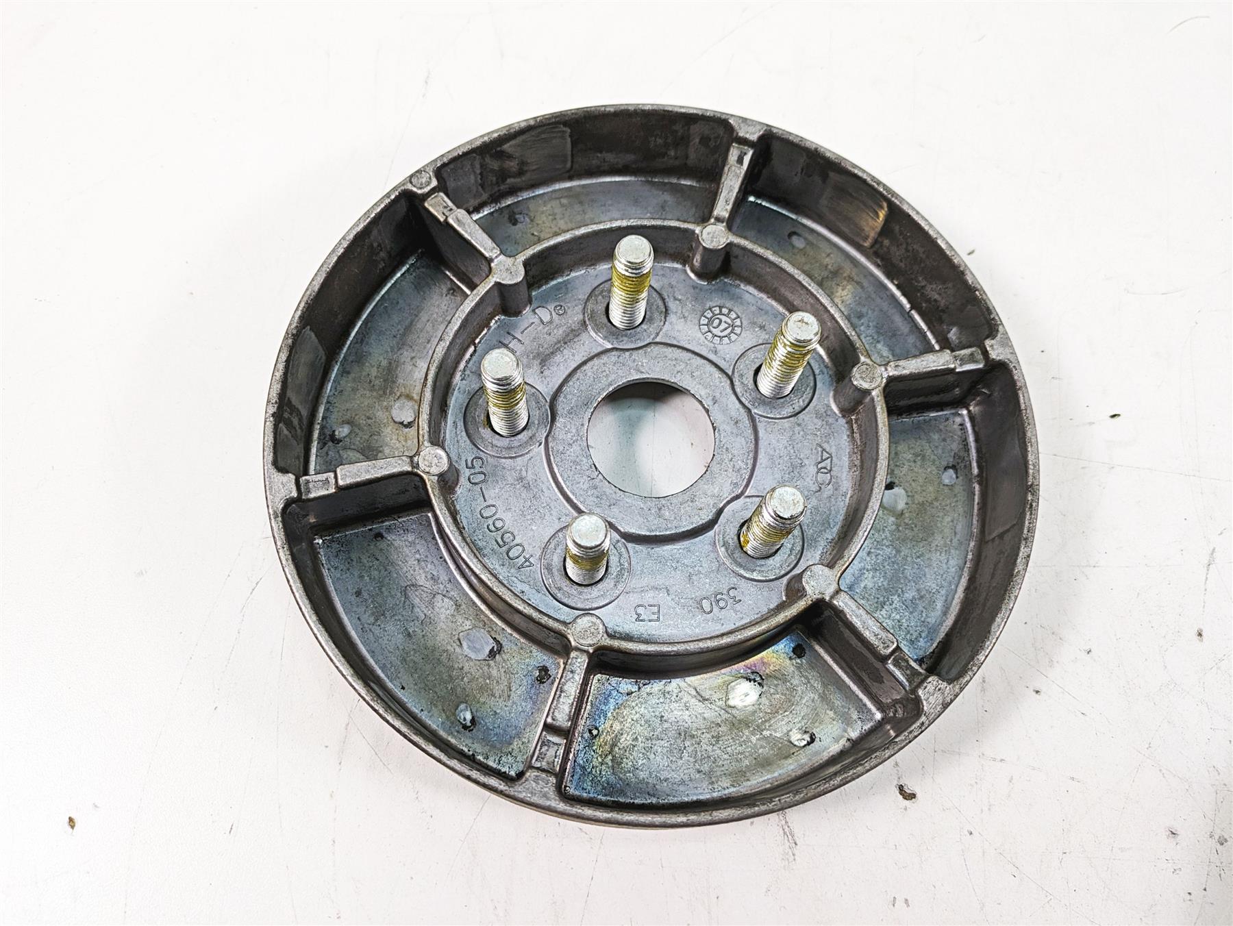 2008 Harley FLHTCU Electra Glide Rear Drive Belt Pulley 66T 1" + Mount 37781-08 {{ shop.shopifyCountryName }} - Mototech271