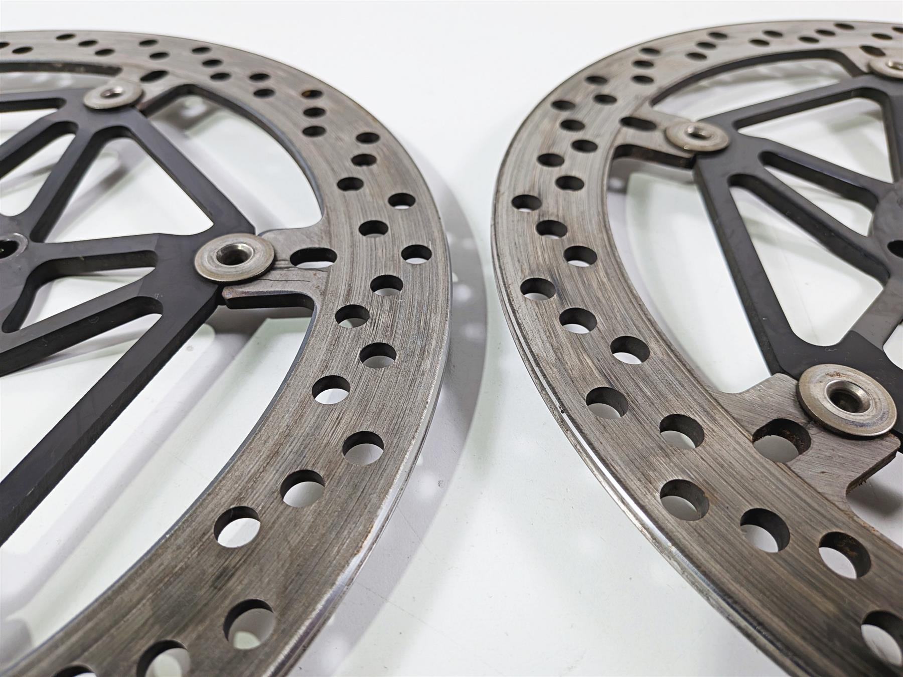 2023 Ducati Streetfighter V4 Front Brake Disc Rotor Set 4.9mm 49240901A 49240891A-Mototech271