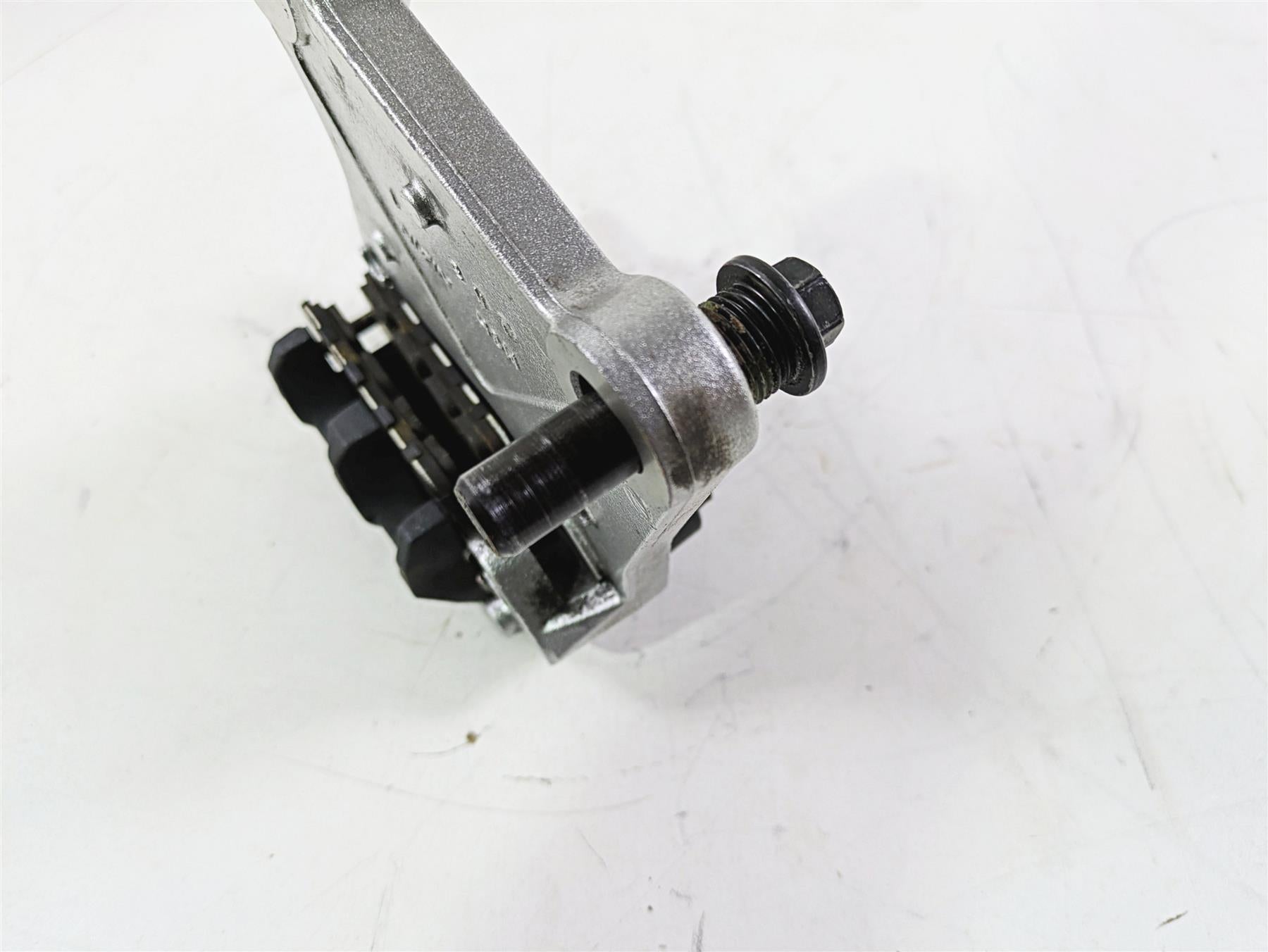 2002 Honda V-Twin VTX1800 C Rear Brake Caliper & Bracket Nissin 43150-MCH-006 {{ shop.shopifyCountryName }} - Mototech271