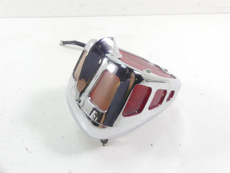 2001 Yamaha XV1600 Road Star Taillight Tail Light + Chrome Cover 4WM-84700-00-00 {{ shop.shopifyCountryName }} - Mototech271
