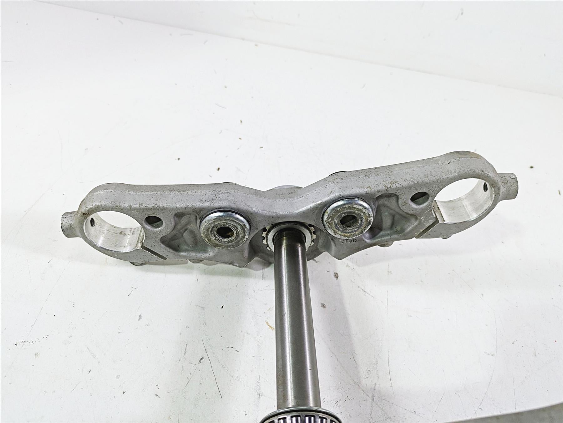 2012 Harley FLD Dyna Switchback Upper Lower Triple Tree 41mm READ 45900025 {{ shop.shopifyCountryName }} - Mototech271