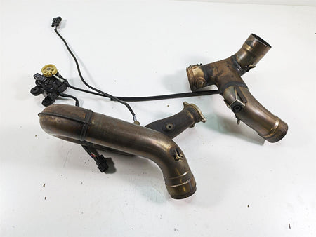 2016 Ducati Panigale 1299 S Exhaust Header Parts & Servo Set 57114422B 59340393A {{ shop.shopifyCountryName }} - Mototech271