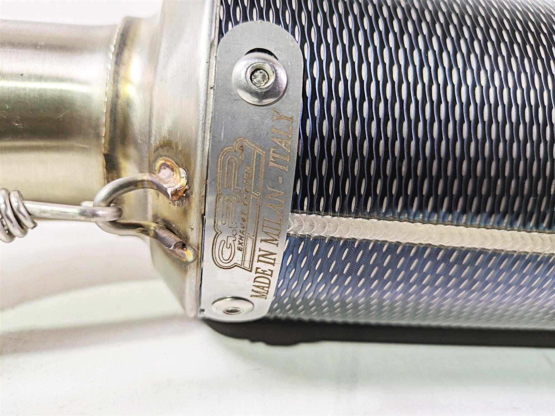 2016 Moto Guzzi Stelvio 1200 8V NTX Grp Slip On Exhaust Muffler GU.32.GPAN.PO {{ shop.shopifyCountryName }} - Mototech271