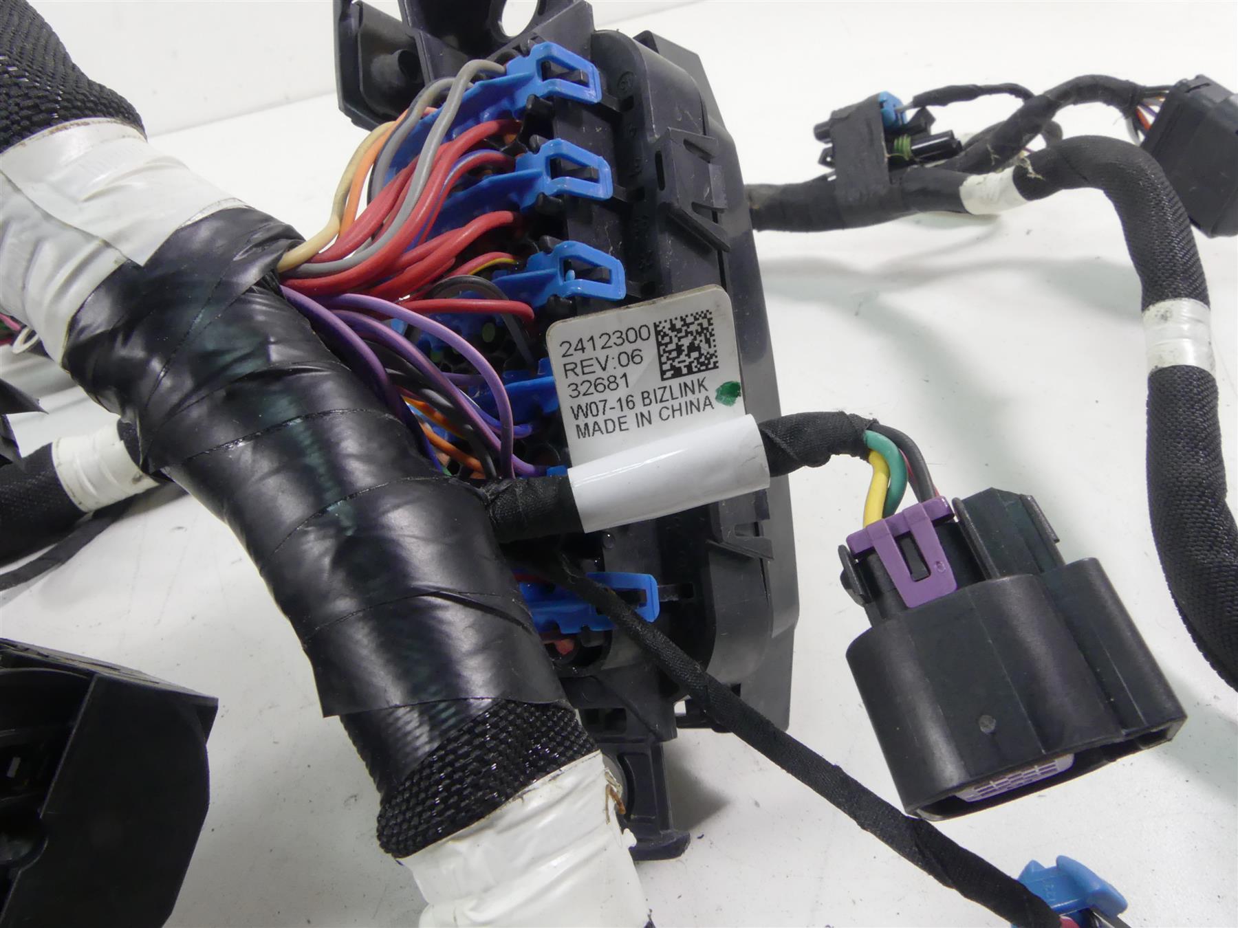 2016 Indian Chief Dark Horse Wiring Harness Loom -No Cuts 2412300 {{ shop.shopifyCountryName }} - Mototech271
