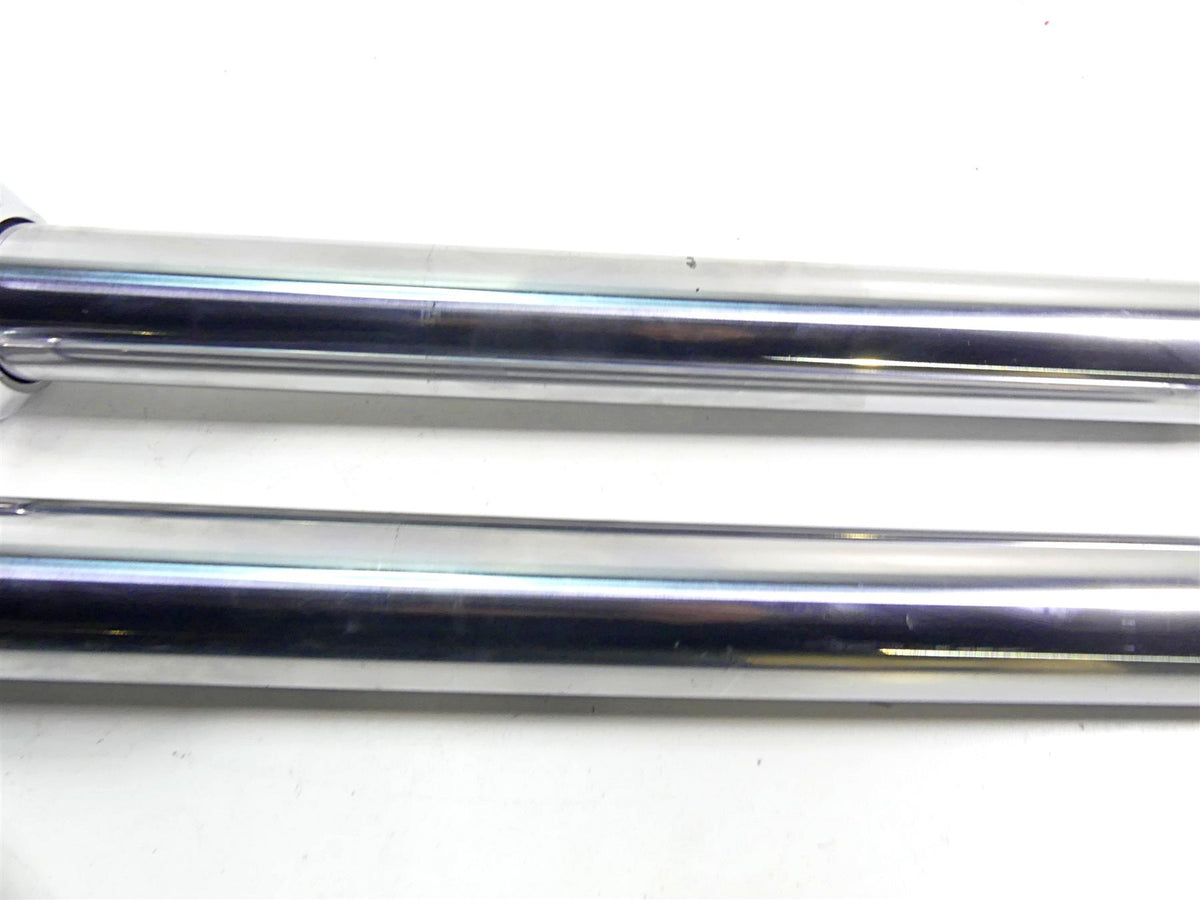 2005 Harley VRSCSE CVO V-Rod 49mm Chrome Front Fork Leg Set 46784-05A 46785-05A {{ shop.shopifyCountryName }} - Mototech271