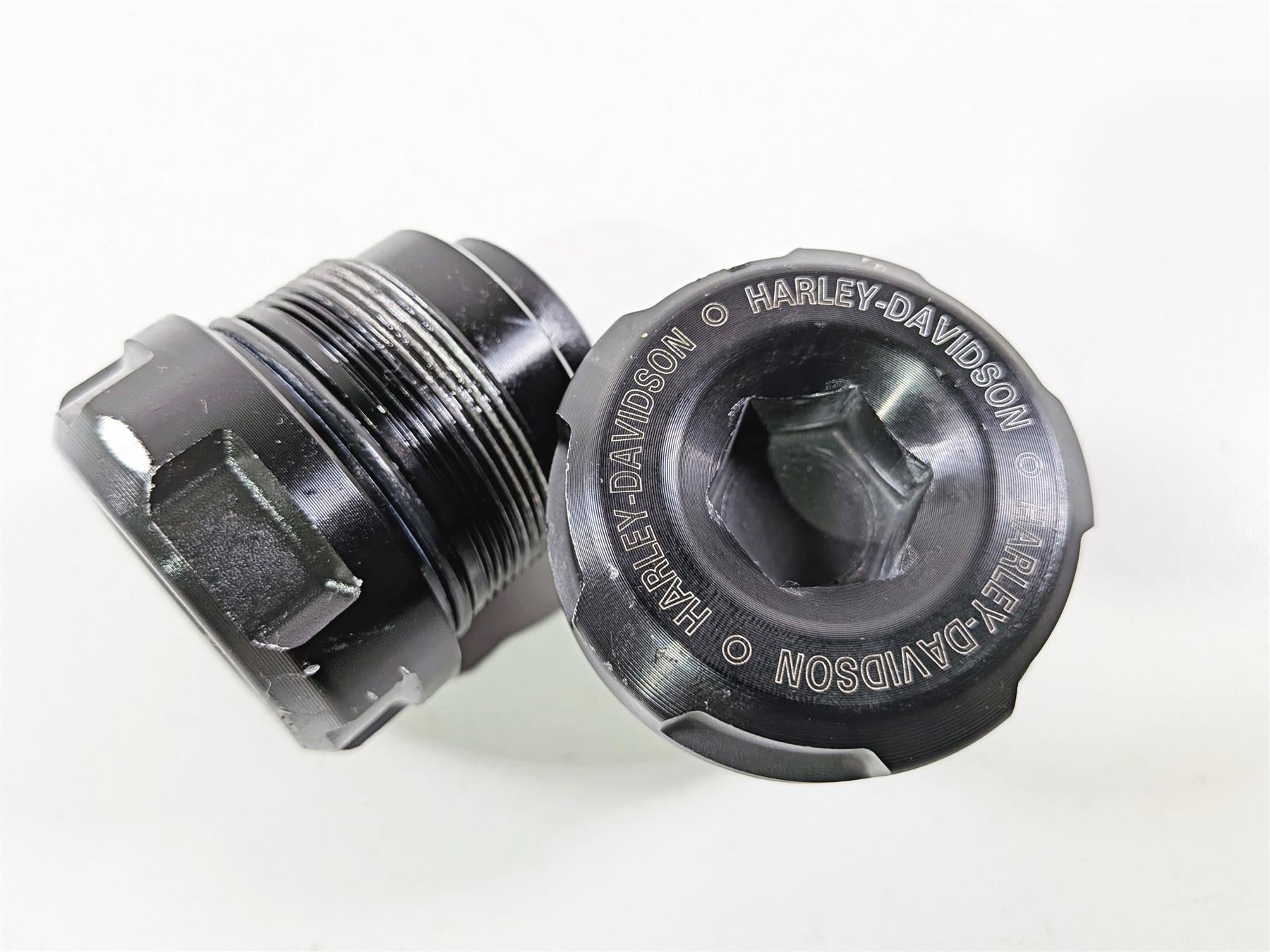 2024 Harley Softail FXLRST Low Rider Fork Tube Top Caps Nut Bolts Set 45500395 {{ shop.shopifyCountryName }} - Mototech271