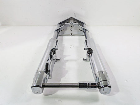 2008 Ultima Motorcycles Fat Bastard Straight Front End Forks Triple Tree Chrome {{ shop.shopifyCountryName }} - Mototech271