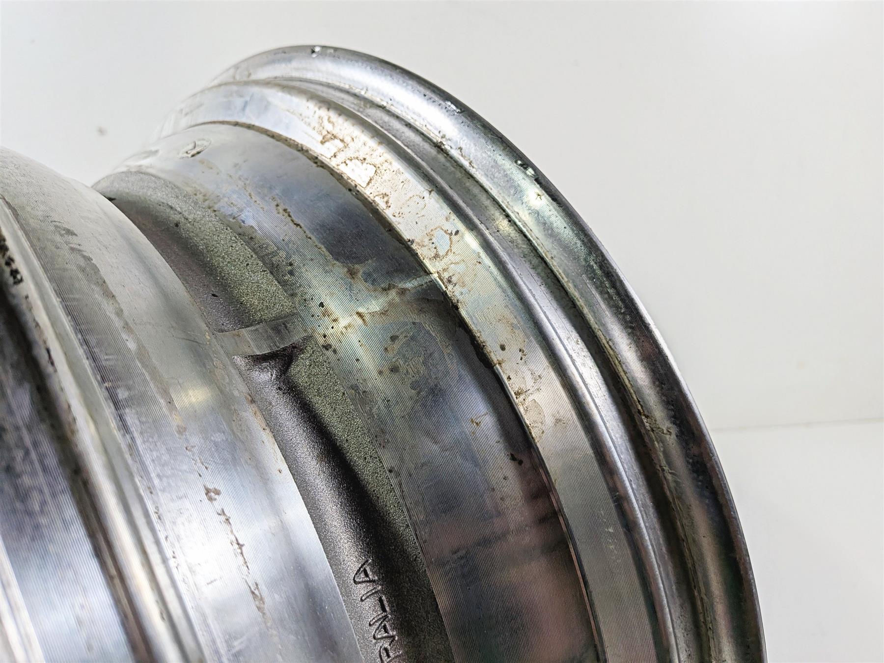 2012 Harley Softail FLSTF Fat Boy Rear Wheel Rim 17x6 Straight 40900181 {{ shop.shopifyCountryName }} - Mototech271