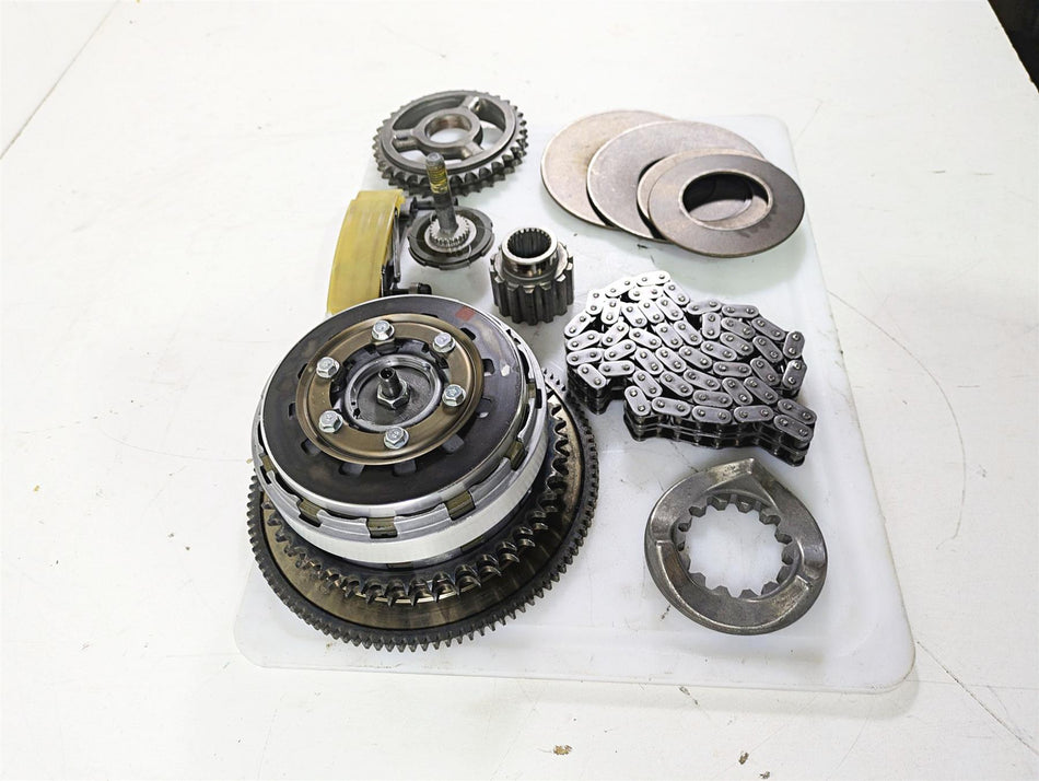 2009 Harley FXCWC Softail Rocker Primary Drive Clutch Kit 9k Only 37813-06A {{ shop.shopifyCountryName }} - Mototech271