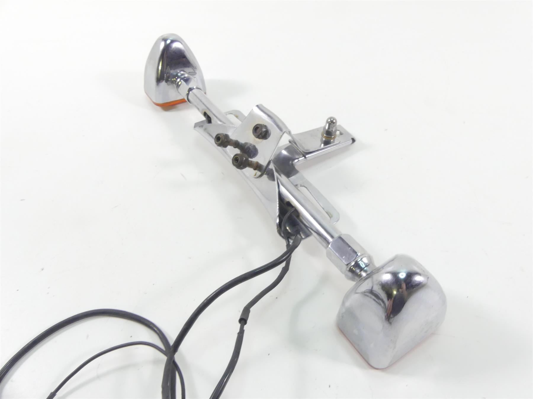 1993 Harley Dyna FXDL Low Rider Vintage Custom Chrome Blinker Turn Signals {{ shop.shopifyCountryName }} - Mototech271