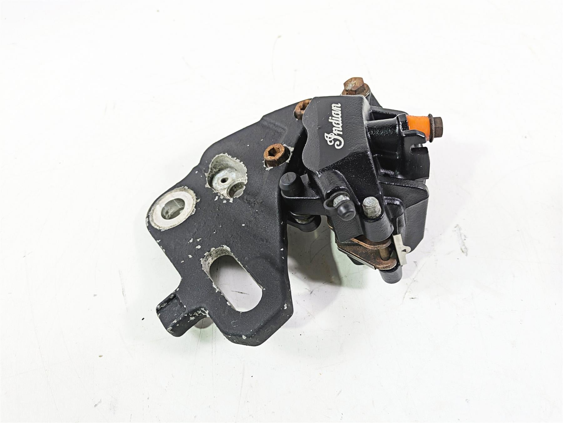 2018 Indian Chieftain Limited Rear Brake Caliper & Bracket 1912006 {{ shop.shopifyCountryName }} - Mototech271