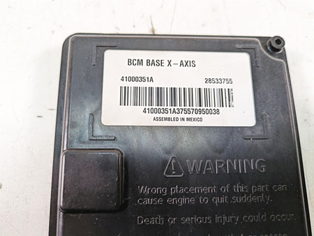 2017 Harley XL883 N Sportster Iron Bcm Body Control Module X-Axis 41000351A {{ shop.shopifyCountryName }} - Mototech271