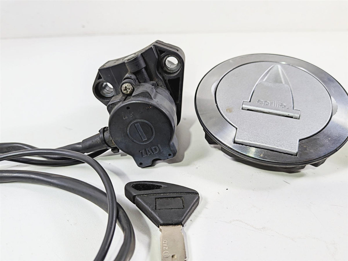 2008 Aprilia RSVR 1000 Factory Gauge 9k Cdi Ecm Ignition Switch Key Set 8127833 {{ shop.shopifyCountryName }} - Mototech271
