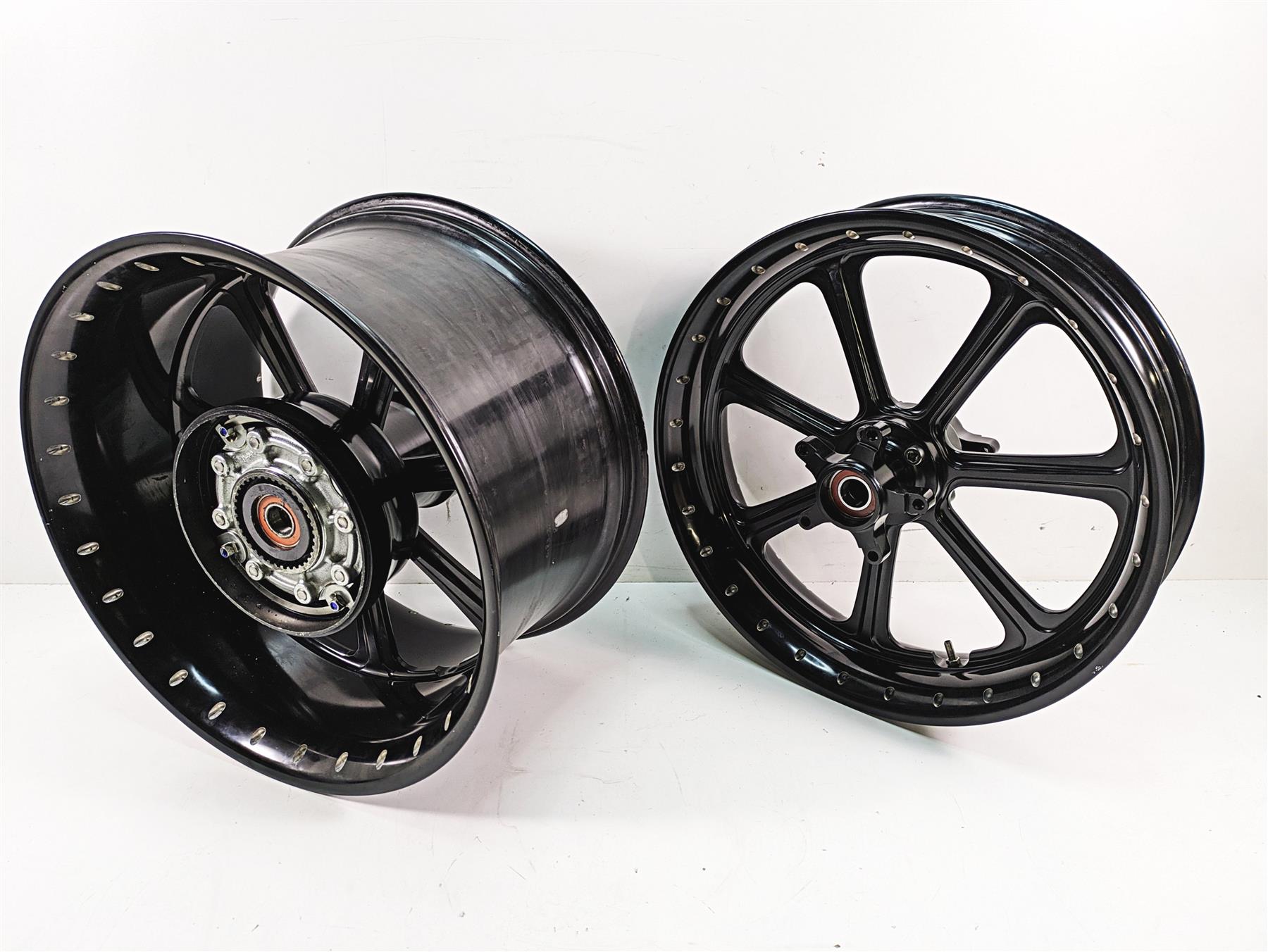 Suzuki M109R VZR1800 Custom Front Rear Straight Wheel Rim Set 19x4.5 18x10 {{ shop.shopifyCountryName }} - Mototech271