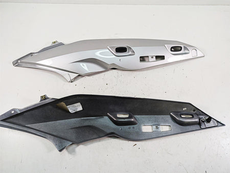 2007 BMW R1200RT K26 Tail Fairing Side Cover Set Titan Silver 46637681573 {{ shop.shopifyCountryName }} - Mototech271