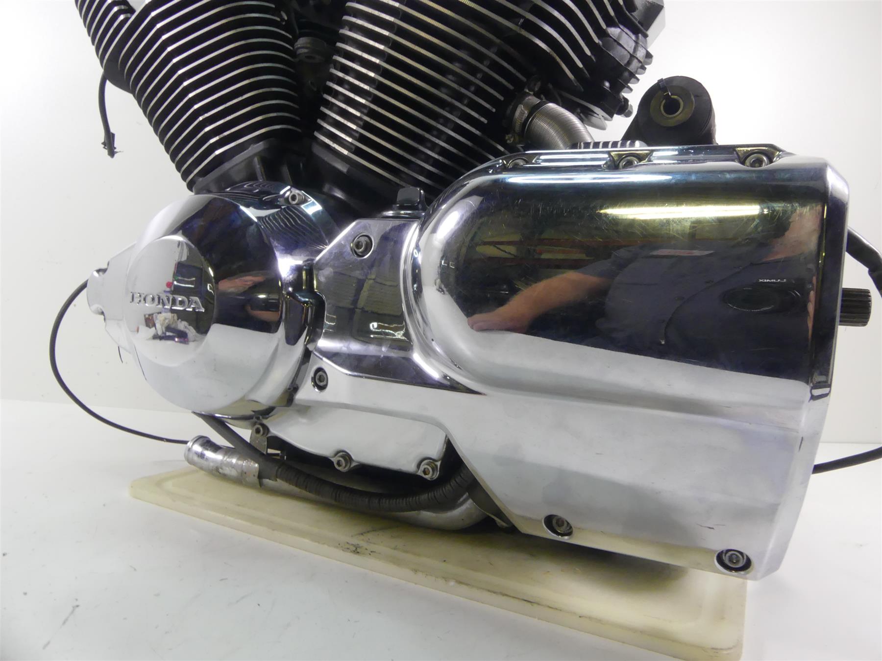 2005 Honda V-Twin VTX1800 S3 SC46E Running Engine Motor 39K -Video 11100-MCH-700 {{ shop.shopifyCountryName }} - Mototech271