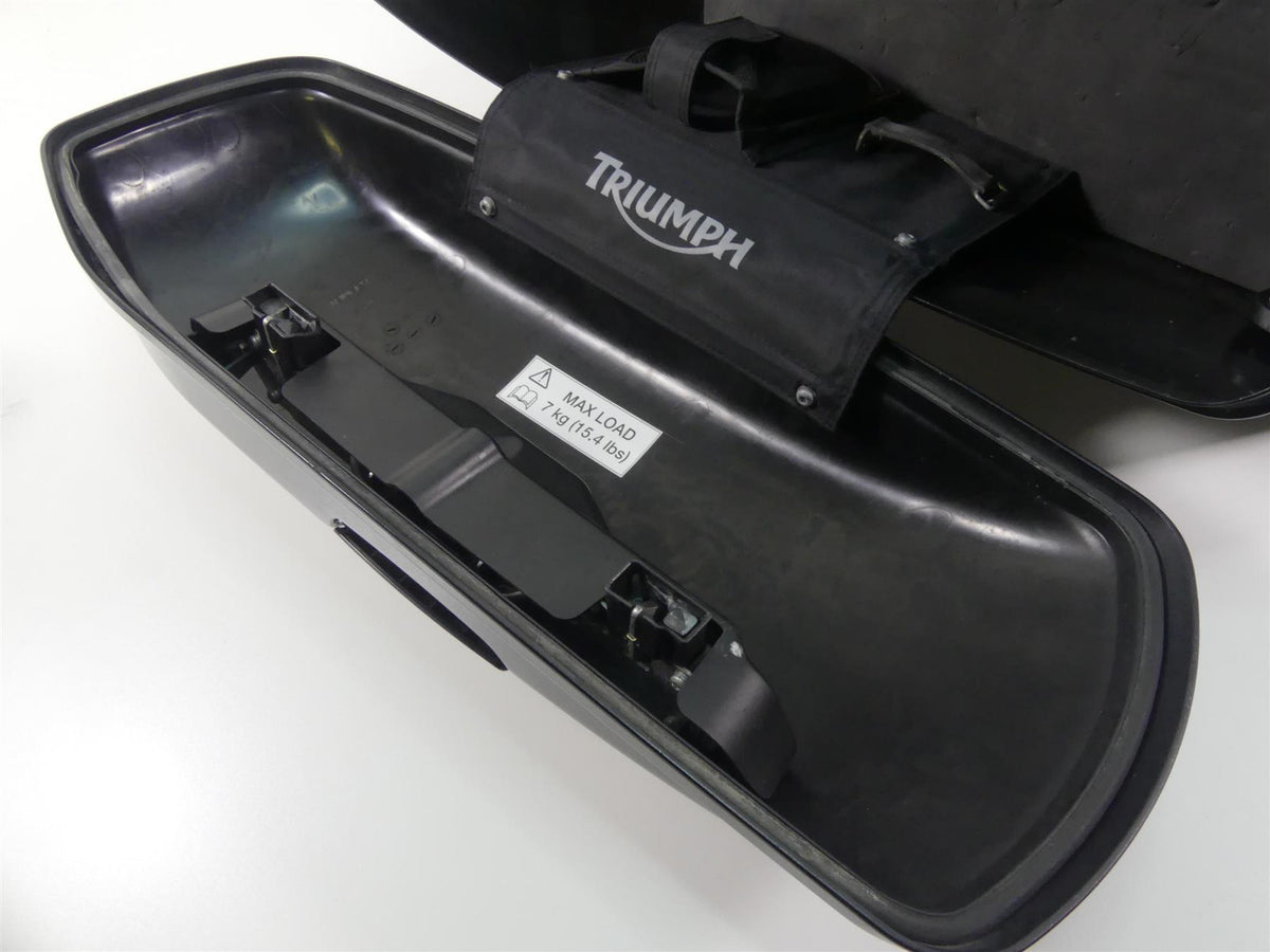 2013 Triumph Rocket 3 Touring Left Saddlebag Saddle Bag -Read T2352059 {{ shop.shopifyCountryName }} - Mototech271