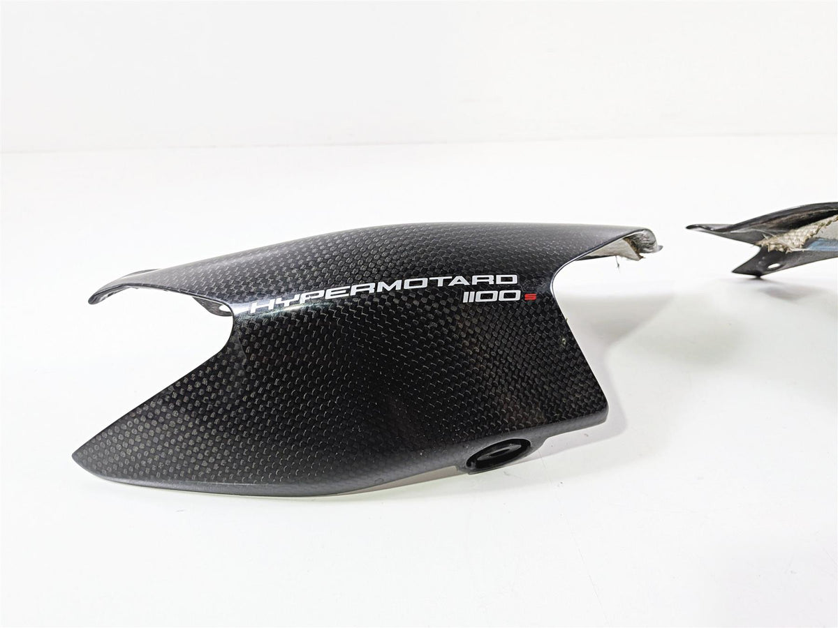 2009 Ducati Hypermotard 1100 S Carbon Fiber Tail Cover Fairing Set 48211531-Mototech271