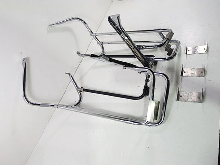2008 Harley Touring FLHTP Electra Glide Saddlebag Guard Rail Set 49188-97 {{ shop.shopifyCountryName }} - Mototech271