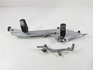 2010 BMW R1200RT K26 Right Foot Pegs Bracket & Brake Pedal Lever 46717675290 | Mototech271