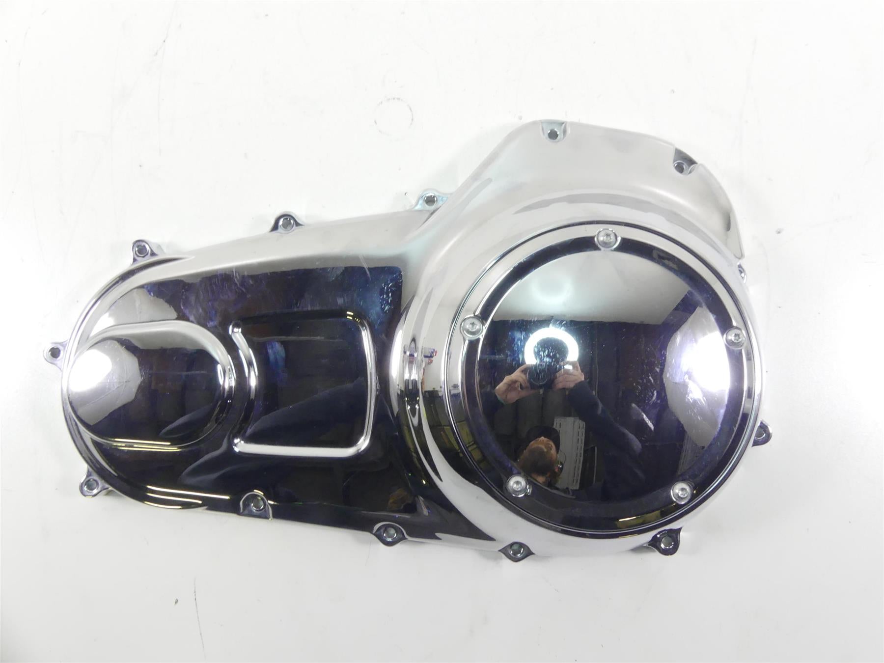 2016 Harley Touring FLHR Road King Outer Primary Drive Clutch Cover 25700387 {{ shop.shopifyCountryName }} - Mototech271