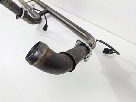 2020 Harley Softail FXST Standard Straight Home Made Drag Pipes Slash Cut {{ shop.shopifyCountryName }} - Mototech271