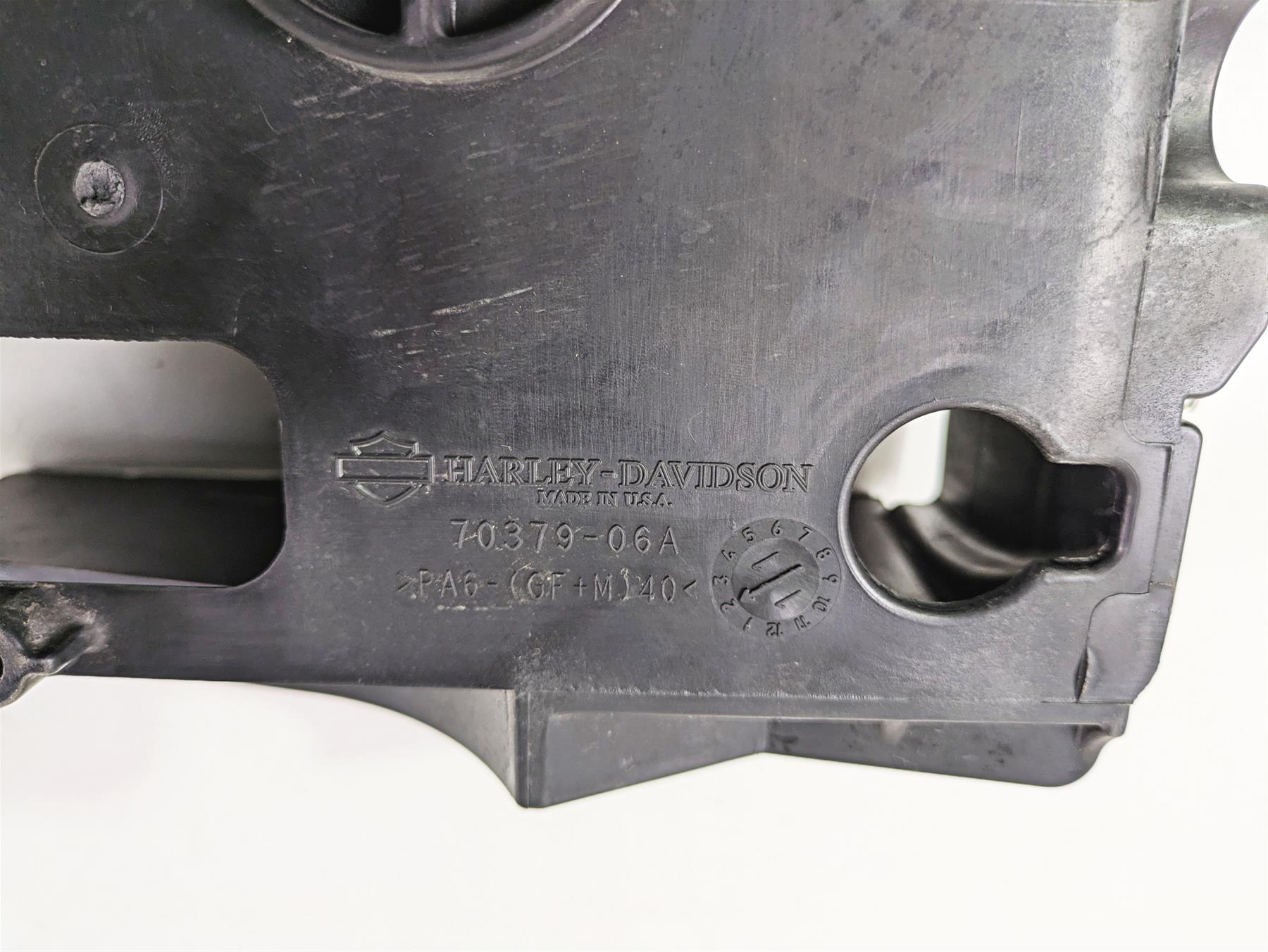 2011 Harley FXDC Dyna Super Glide Right Battery Tray Stay & Cover 70379-06A {{ shop.shopifyCountryName }} - Mototech271
