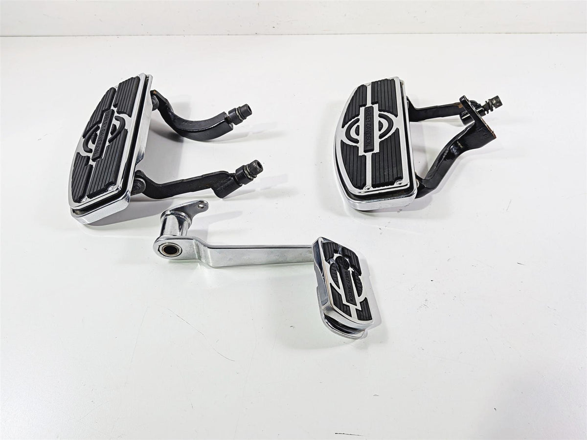 2000 Harley Touring FLHRCI Road King Front Rider Floor Board Set 50622-83C {{ shop.shopifyCountryName }} - Mototech271