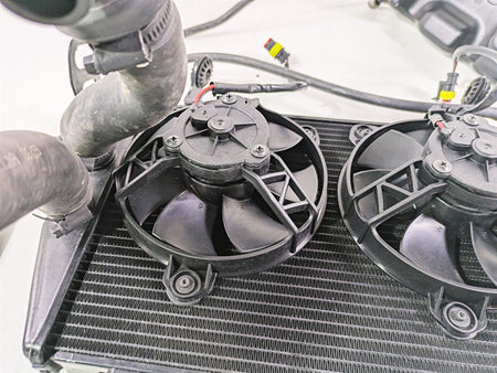 2013 Ducati Hypermotard 821 SP Radiator Fans Reservoir Hoses Set 54840981D {{ shop.shopifyCountryName }} - Mototech271