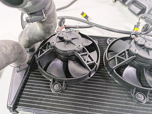 2013 Ducati Hypermotard 821 SP Radiator Fans Reservoir Hoses Set 54840981D
