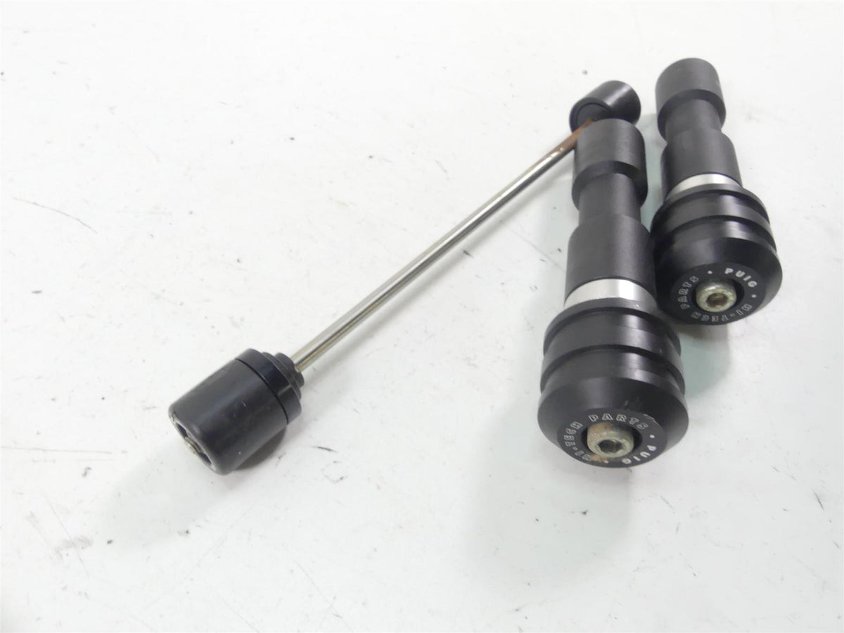 2017 Triumph Thruxton 1200 R Puig Hi-Tech Parts Vintage Frame Slider Set 8588N {{ shop.shopifyCountryName }} - Mototech271