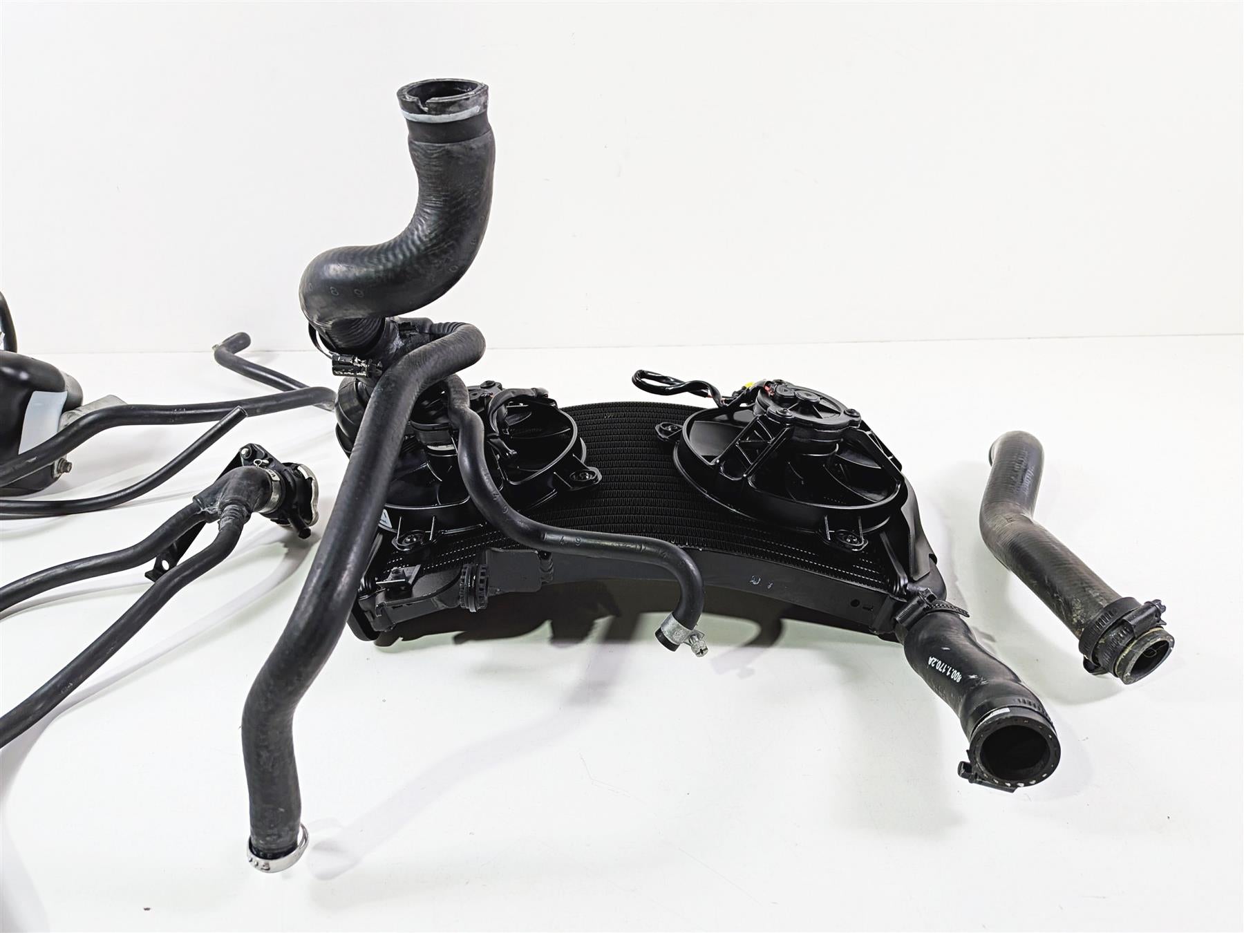 2011 Ducati Streetfighter 1098 S Upper Radiator Fan Reservoir Set 54840841B {{ shop.shopifyCountryName }} - Mototech271