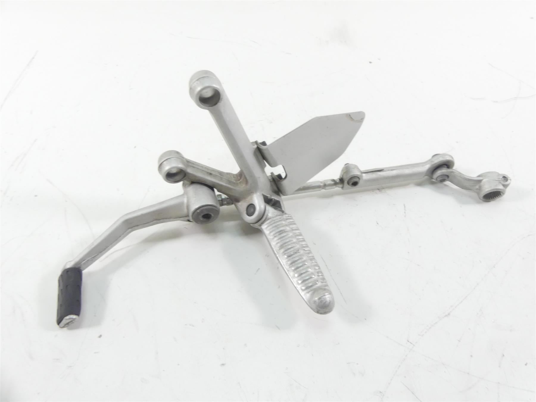 2006 Ducati 999 Biposto Left Front Footpeg & Shifter Parts 82410841A 45620331A {{ shop.shopifyCountryName }} - Mototech271