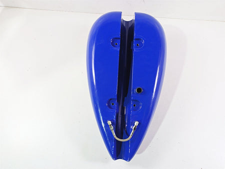 2008 Ultima Motorcycles Fat Bastard Blue Fuel Gas Petrol Tank & Petcock {{ shop.shopifyCountryName }} - Mototech271