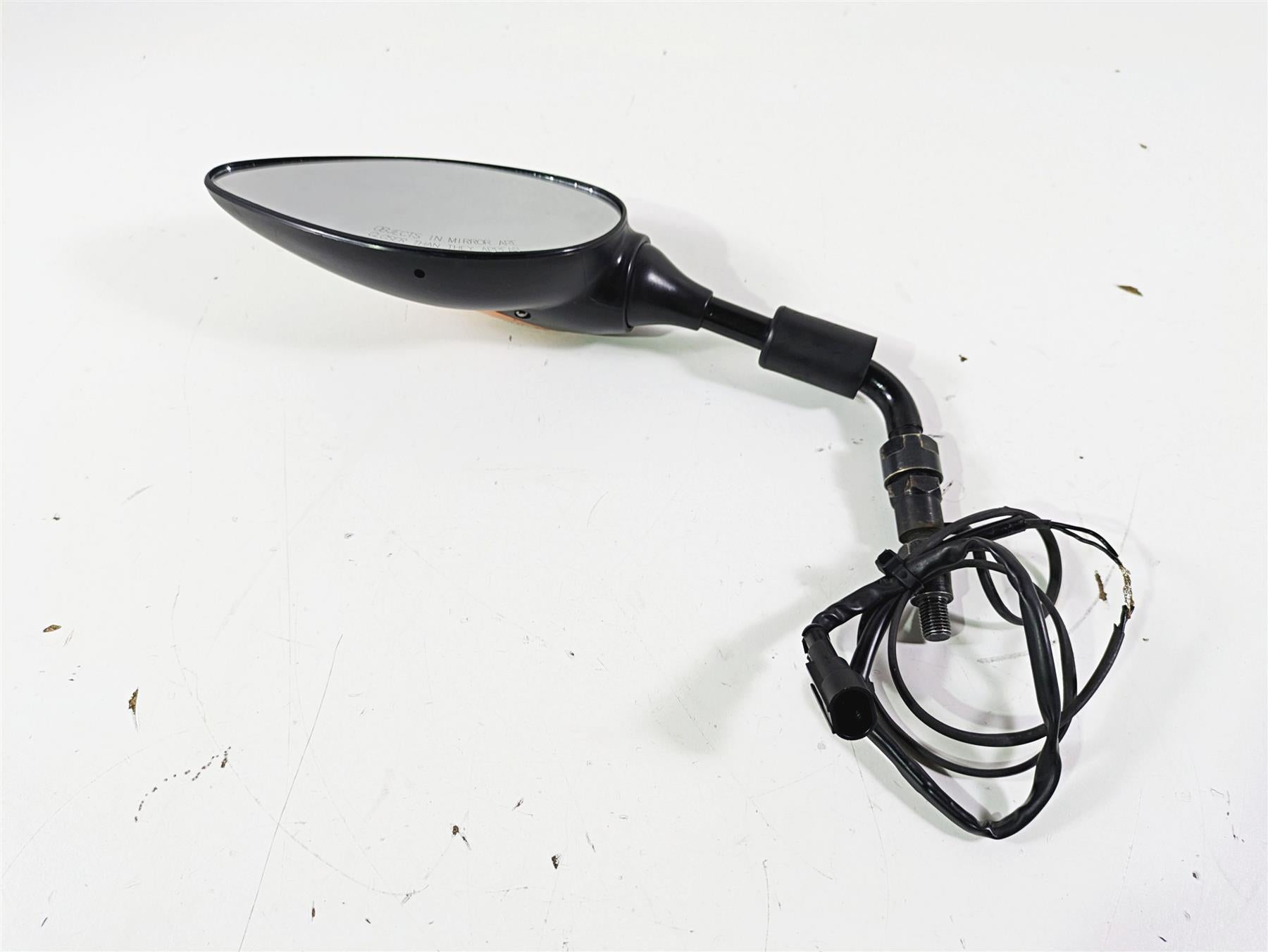 2016 Moto Guzzi Stelvio 1200 8V NTX Left Rear Mirror & Blinker - Read 883461 | Mototech271