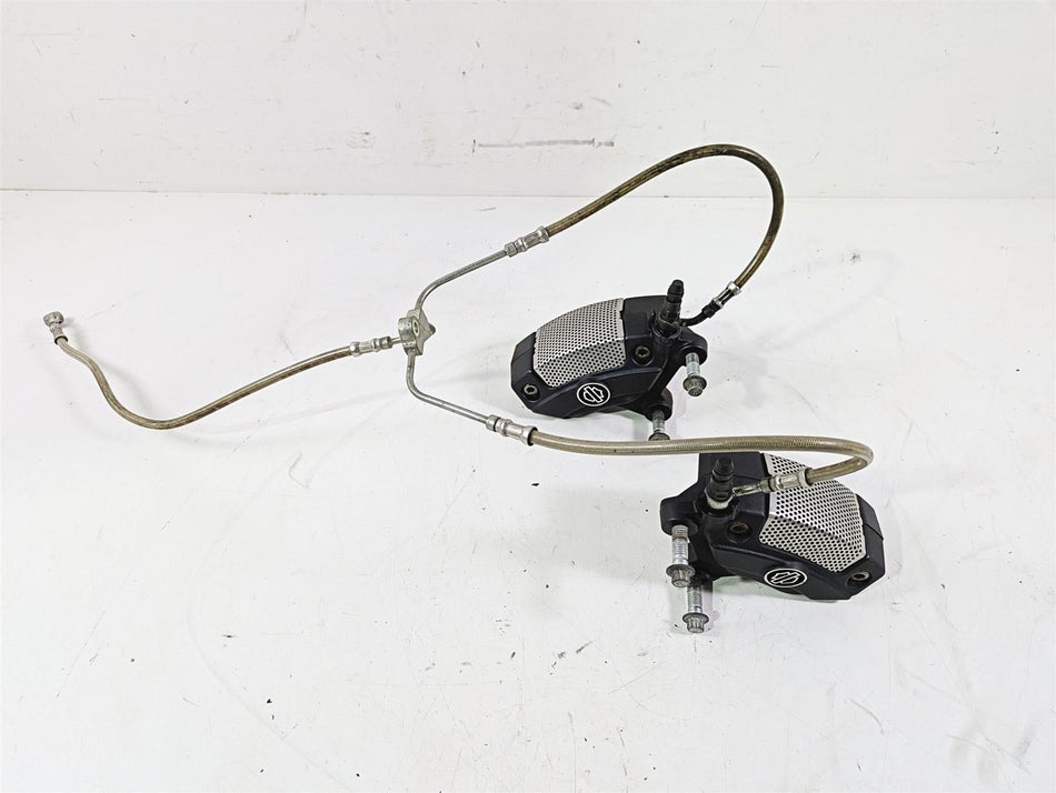 2013 Harley VRSCF Muscle Rod Front Brake Caliper Set + Lines 44731-08 44732-08 {{ shop.shopifyCountryName }} - Mototech271