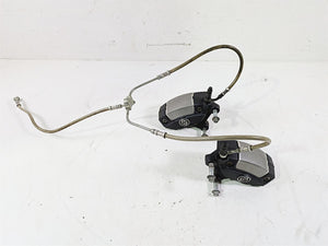 2013 Harley VRSCF Muscle Rod Front Brake Caliper Set + Lines 44731-08 44732-08 | Mototech271