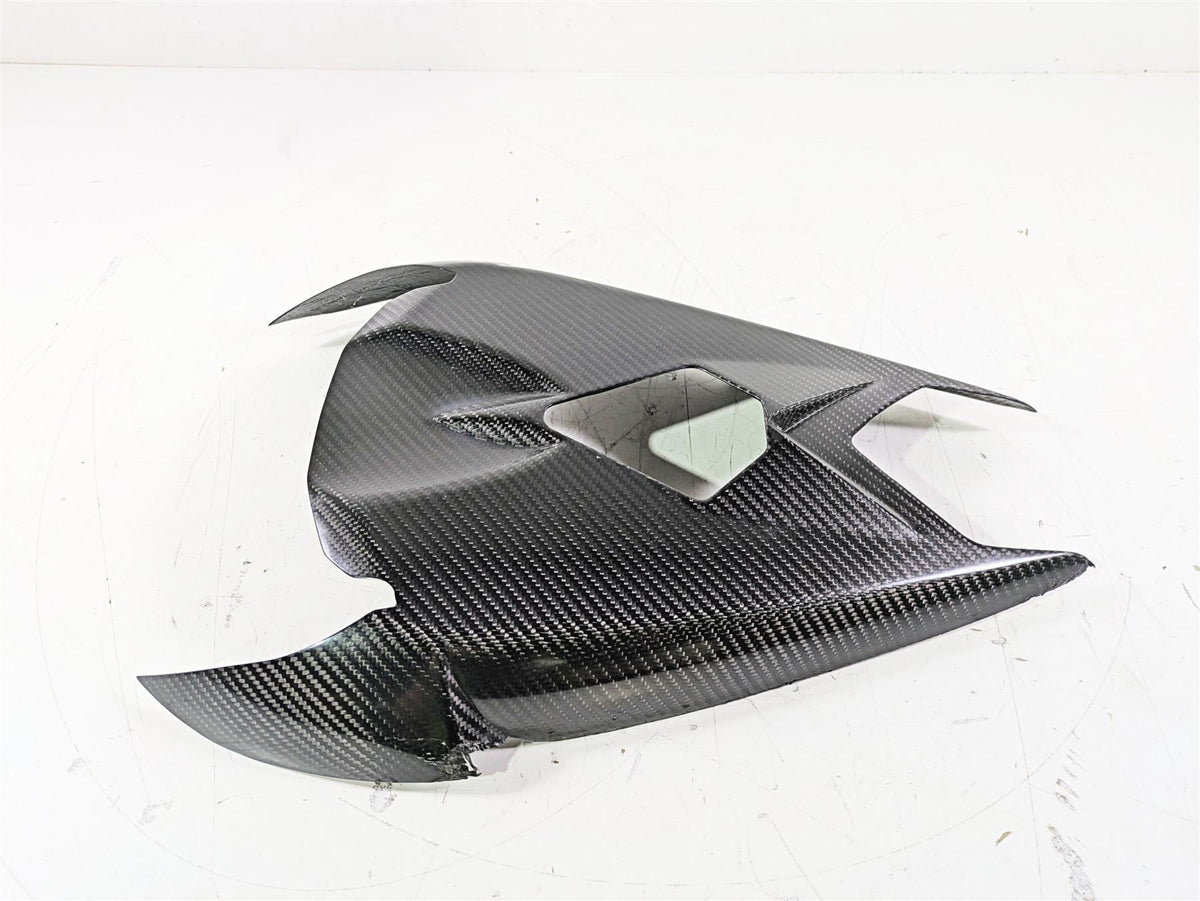 2020 Triumph Daytona 765 Moto2 Rear Lower Carbon Fender Cover -Damage T2309788 {{ shop.shopifyCountryName }} - Mototech271