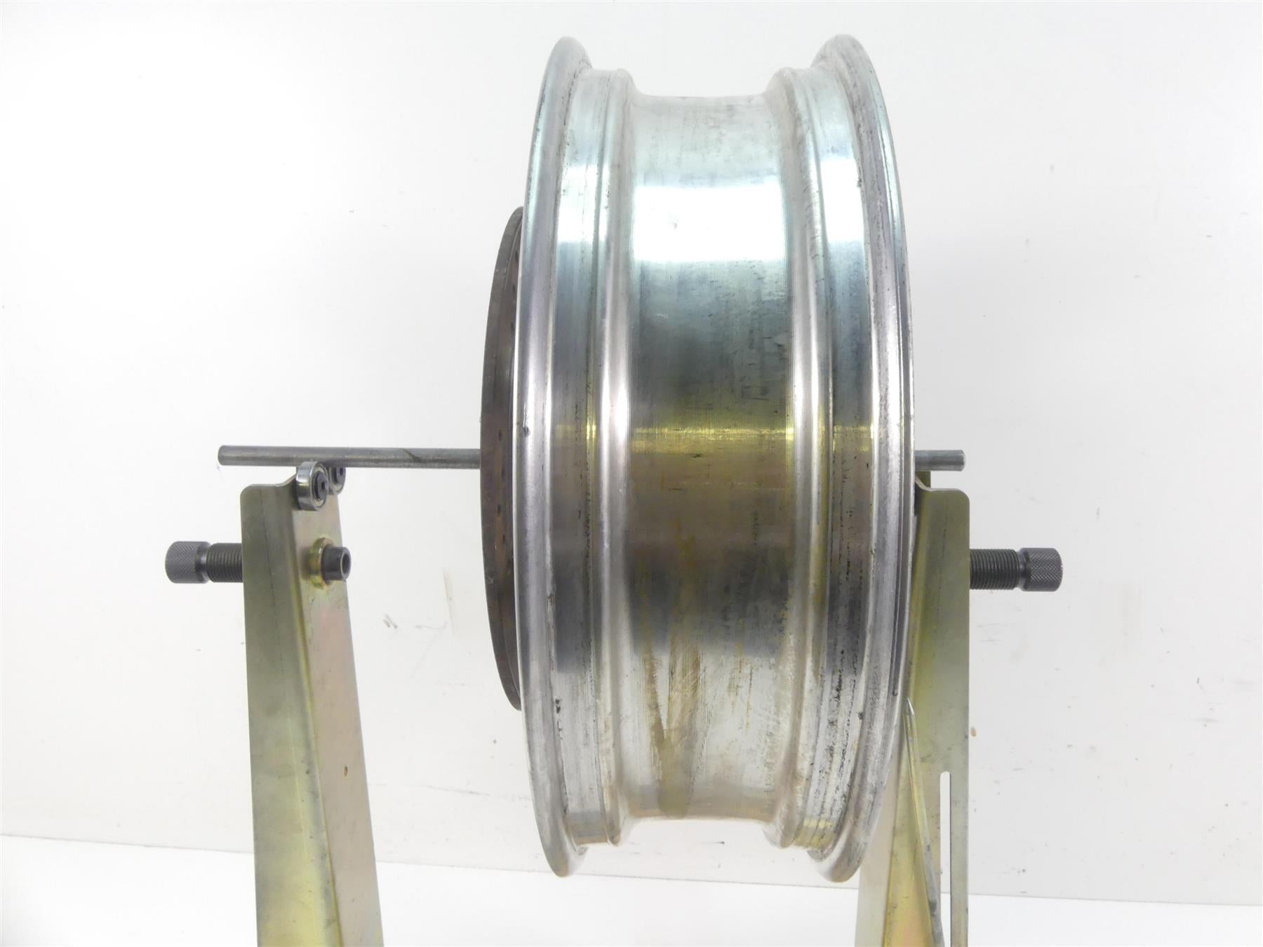 1998 Honda Shadow VT1100T Straight 16x4.5 Rear Wheel Rim 44650-MBC-020 {{ shop.shopifyCountryName }} - Mototech271