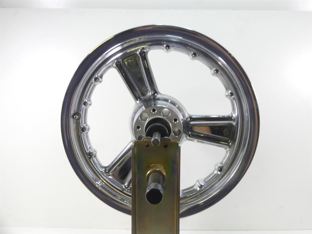 2004 Harley FLHTC SE CVO Electra Glide Straight Front Wheel Rim 16x3 43478-04 {{ shop.shopifyCountryName }} - Mototech271