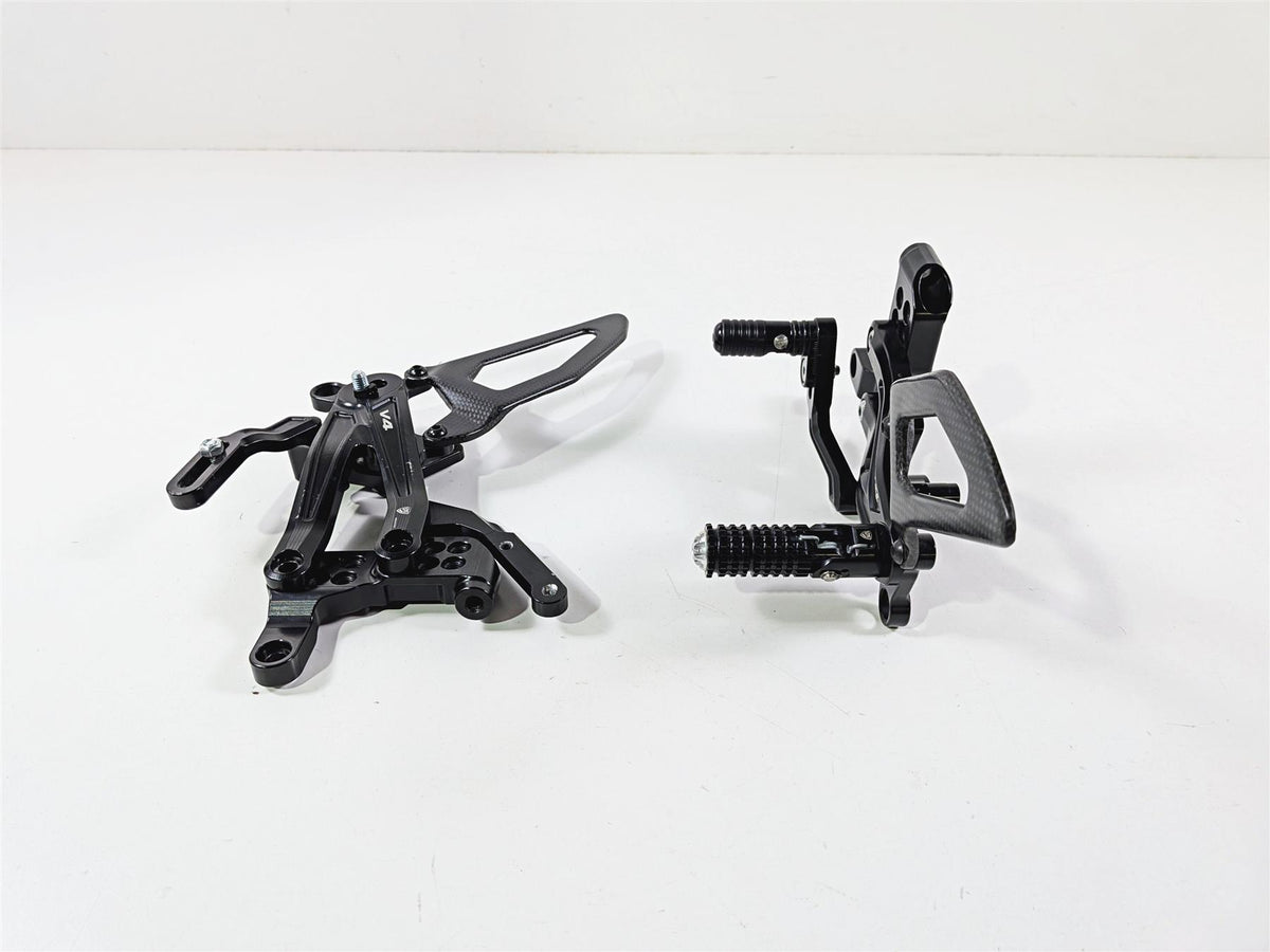 2022 Ducati Panigale V4 S V4S CNC Racing Rearset Foot Peg Set -Read PE408BR-Mototech271