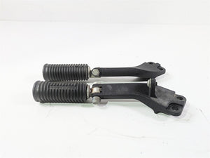 2010 Harley Dyna FXDB Street Bob Rear Passenger Footpeg Set 49224-06A 49230-06