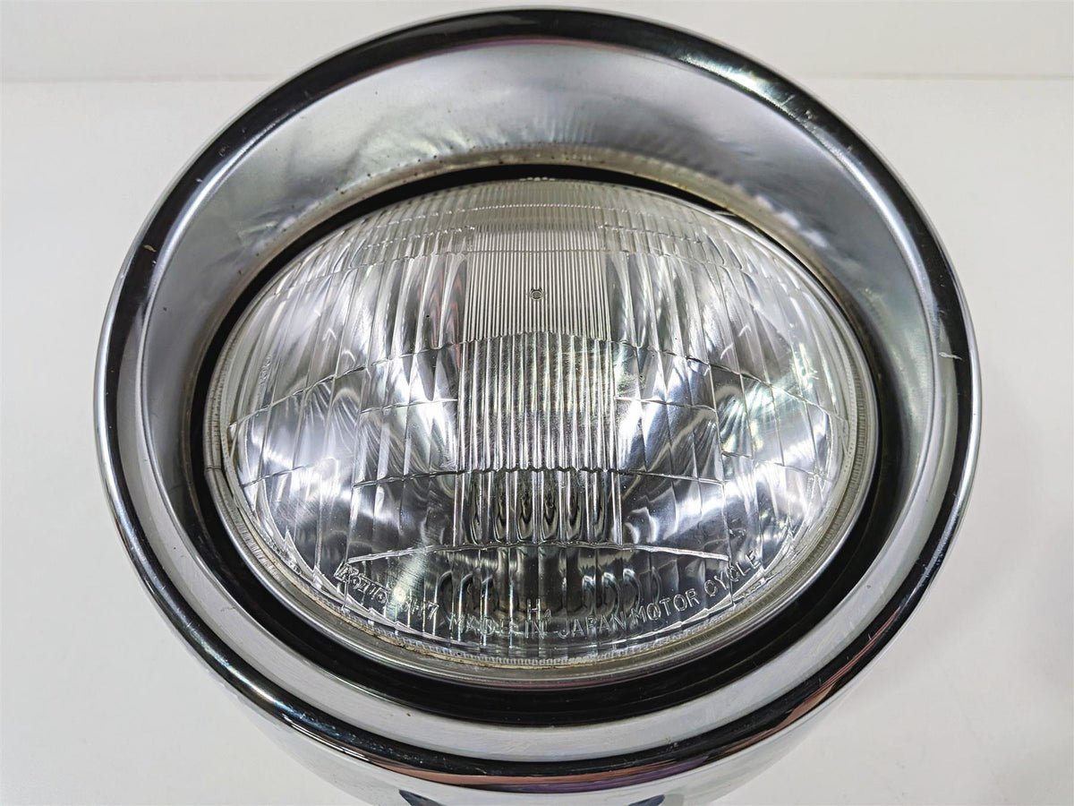 2006 Yamaha XVZ1300 Royal Star Chrome Headlight Head Light Lamp 4WM-84330-00-00 {{ shop.shopifyCountryName }} - Mototech271