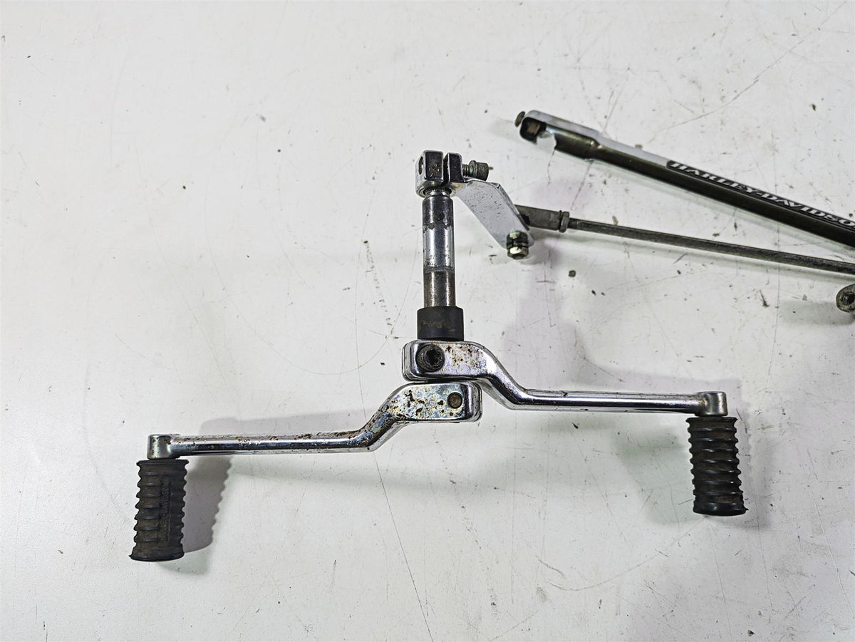 2003 Harley Touring FLHTCUI 100TH E-Glide Shifter Set + Linkage & Cover 33895-82 {{ shop.shopifyCountryName }} - Mototech271