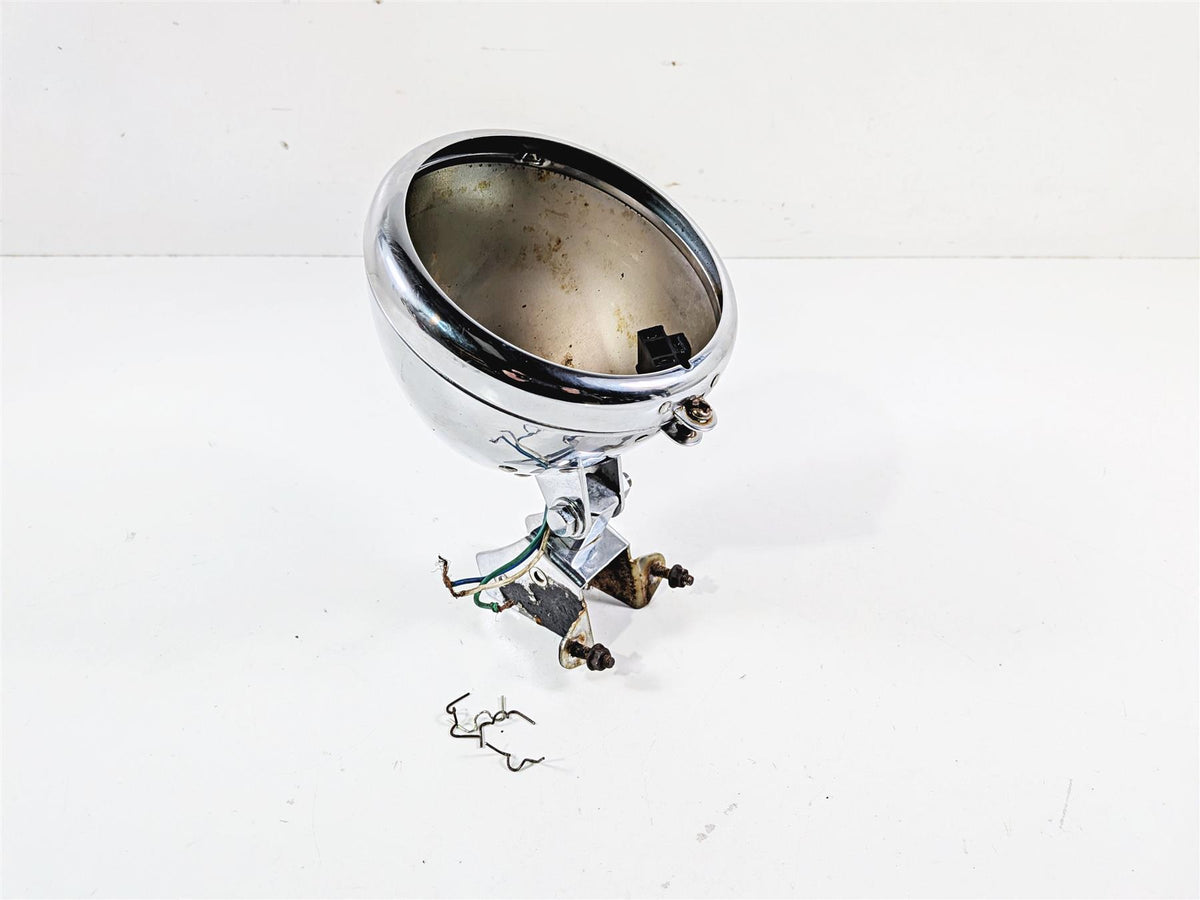 1994 Honda VT600 CR Shadow Headlight Bucket Chrome Shell 61301-MR1-000 {{ shop.shopifyCountryName }} - Mototech271