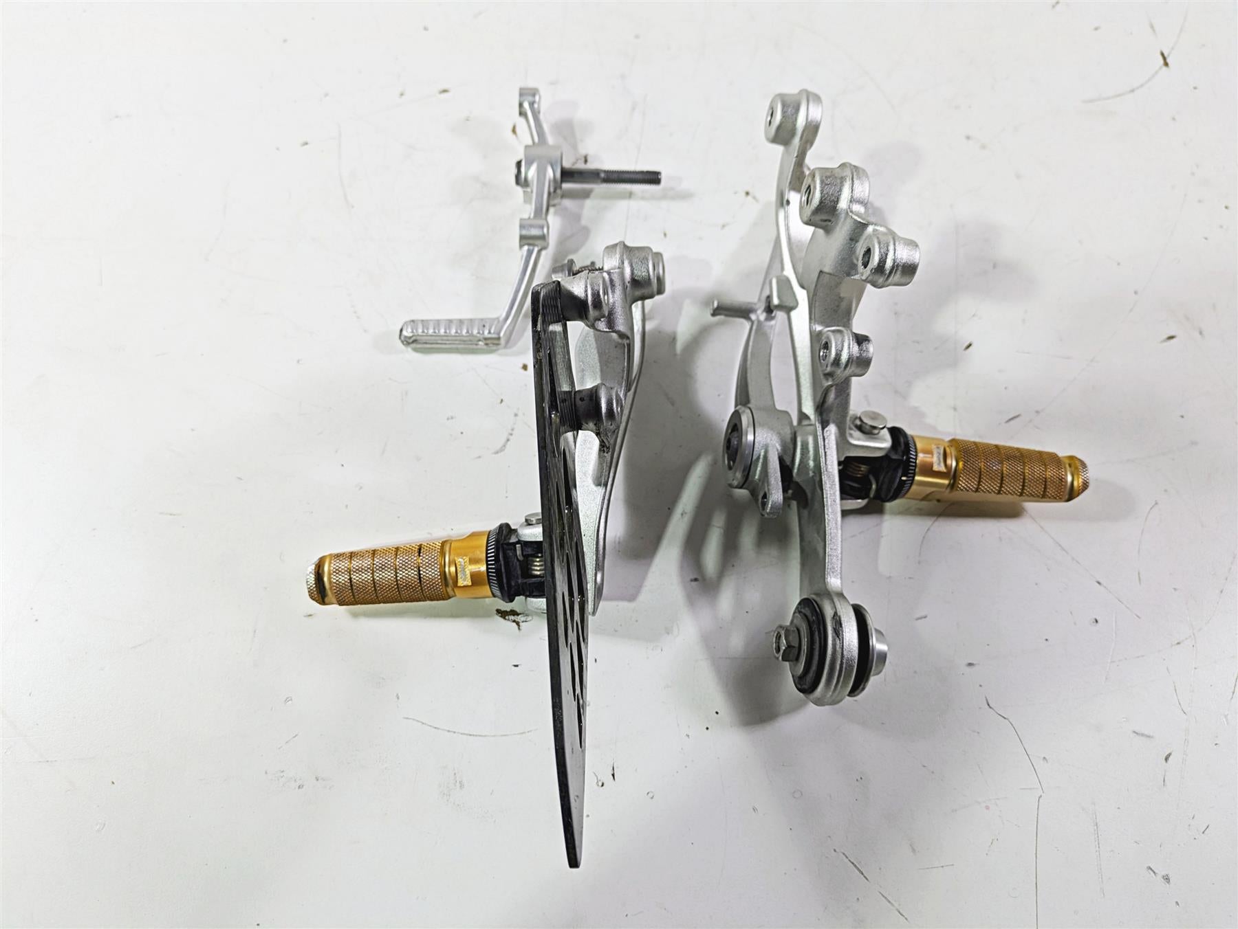 2016 BMW S1000RR K46 Left Right Footpeg Set Shifter Brake Pedal 46717728307 {{ shop.shopifyCountryName }} - Mototech271