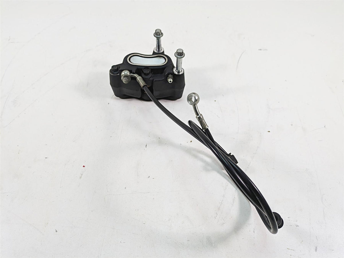 2012 Harley FLD Dyna Switchback Front Brake Caliper + Line 41300001 {{ shop.shopifyCountryName }} - Mototech271