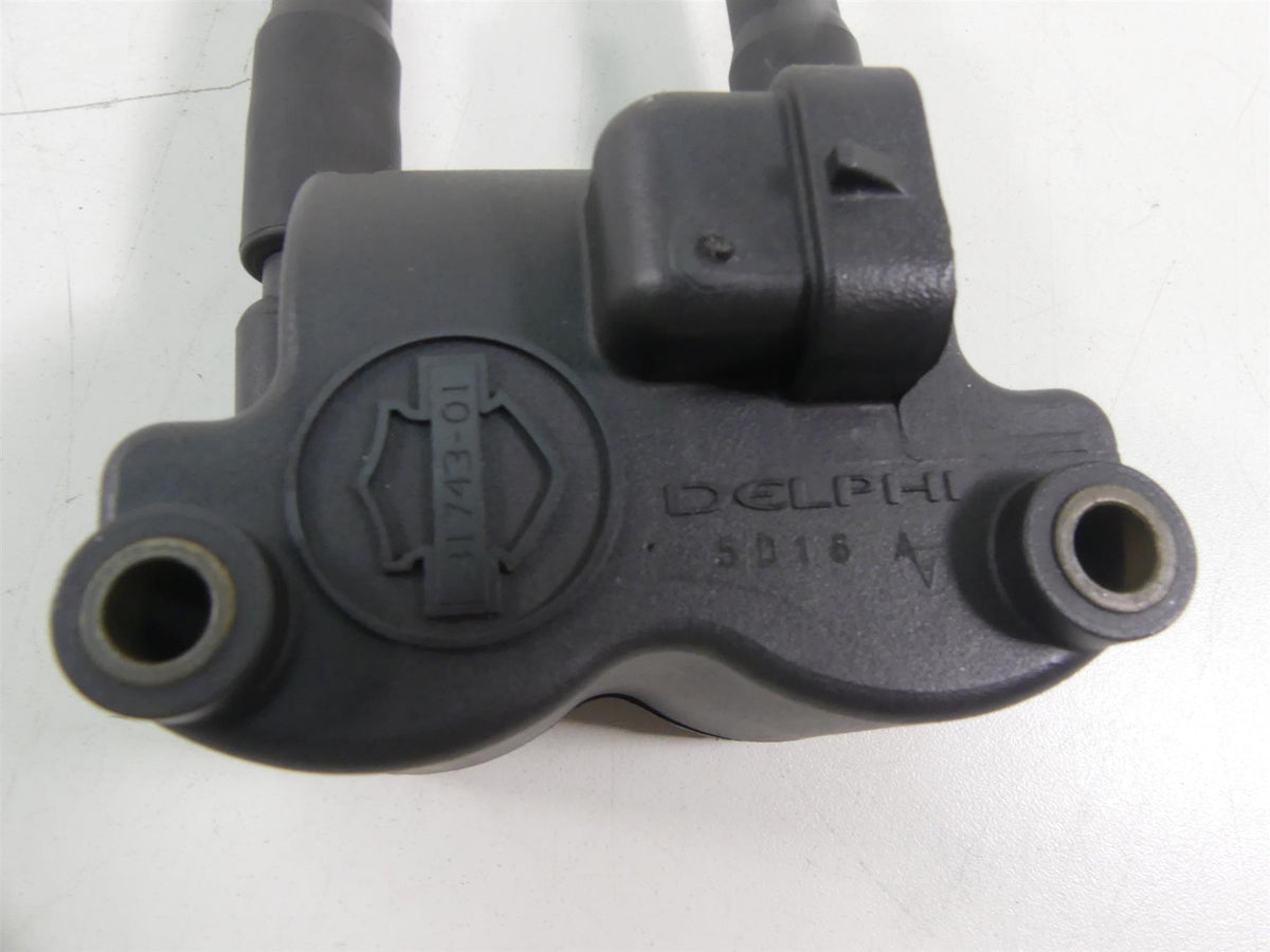 2005 Harley FXDWGI Dyna Wide Glide Delphi Ignition Coils + Chrome Cover 31743-01 {{ shop.shopifyCountryName }} - Mototech271