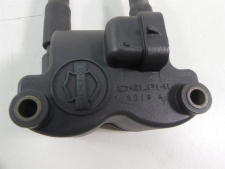 2005 Harley FXDWGI Dyna Wide Glide Delphi Ignition Coils + Chrome Cover 31743-01 {{ shop.shopifyCountryName }} - Mototech271