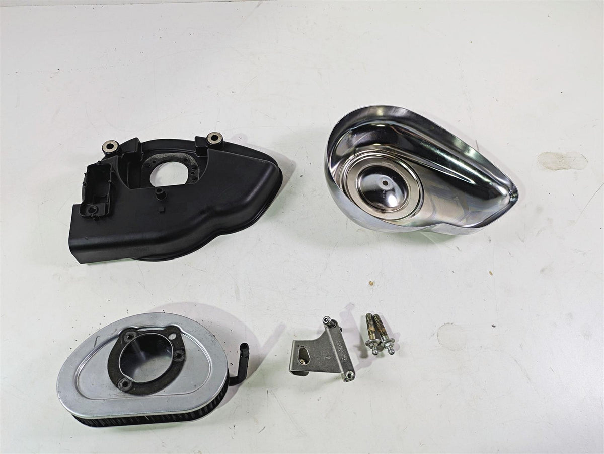 2008 Harley FXDL Dyna Low Rider 105TH Air Cleaner Breather Filter Set 29182-08A {{ shop.shopifyCountryName }} - Mototech271